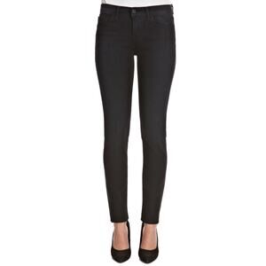 J Brand Black 29 Denim Jeans Cotton 5-Pockets Mid Rise Skinny Leg Alley Cat